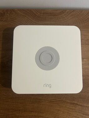 Ring White Wireless Alarm Base Station Hub